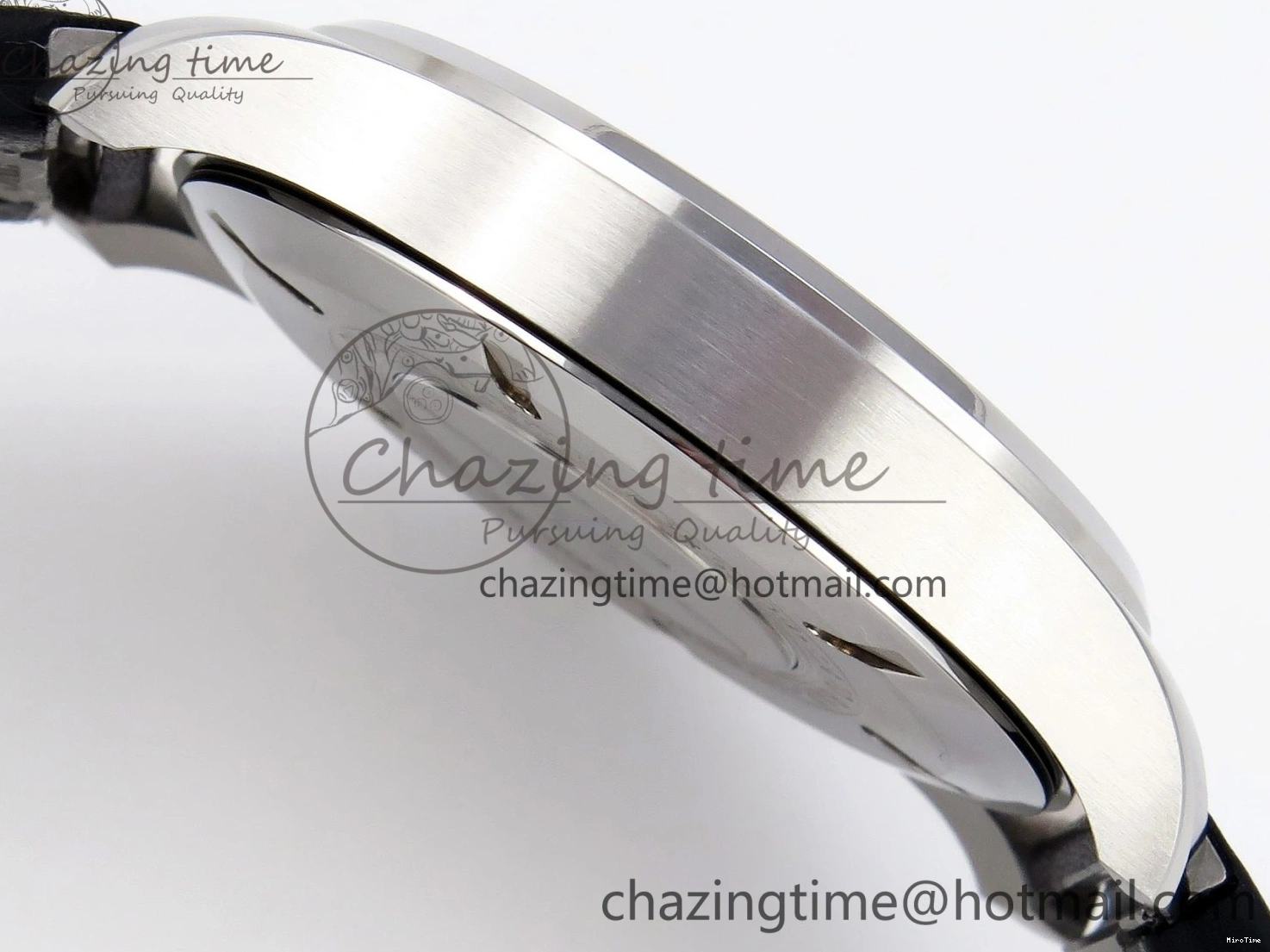 MIROTIME 0226 Pilot Mark XX IW328203 ZF 1:1 Best Edition Blue Dial on Dark Blue Leather Strap A Snug 7024